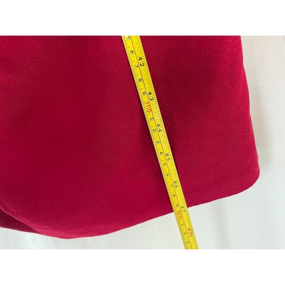 NEW Dress The Population Anita Low Back Sheath Dress Garnet M Red - Picture 12 of 12